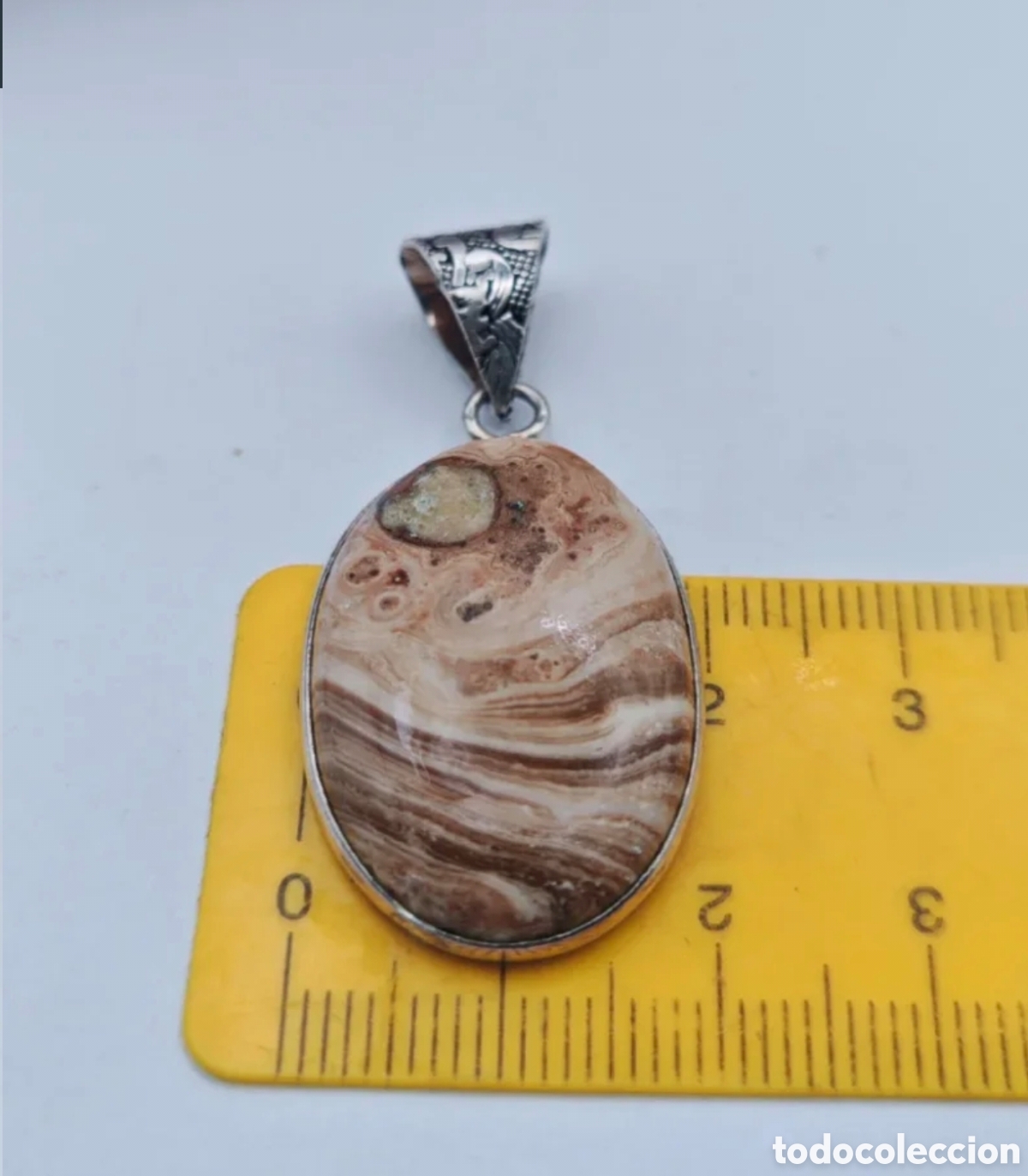 Joyeria: Collar Ovalado &Oacute;nix Pakist&aacute;n - Foto 4
