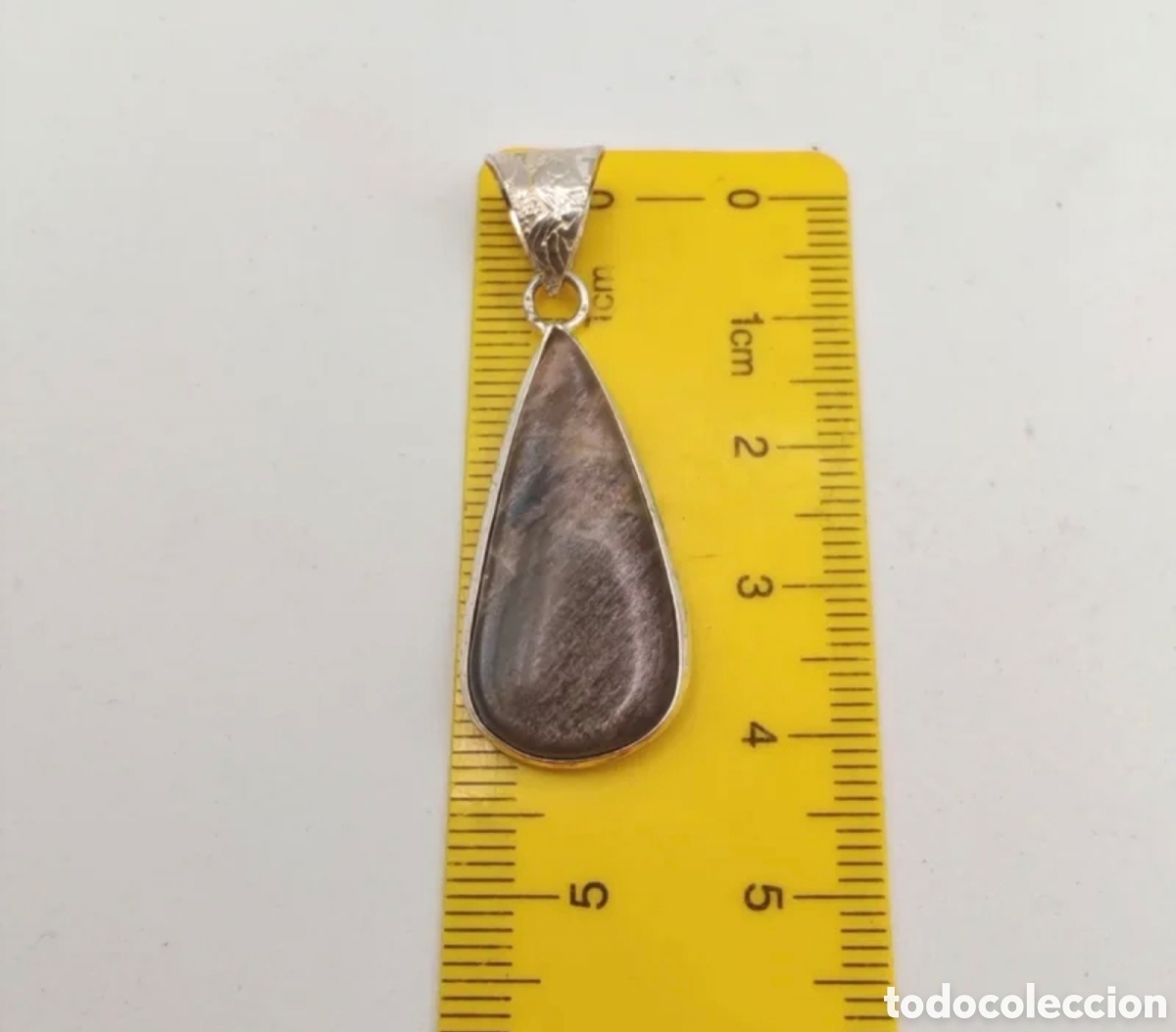 Joyeria: Collar Piedra Sol Negra Natural - Foto 3