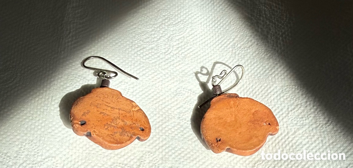 Joyeria: Pendientes &eacute;tnicos terracota y plata - Foto 2