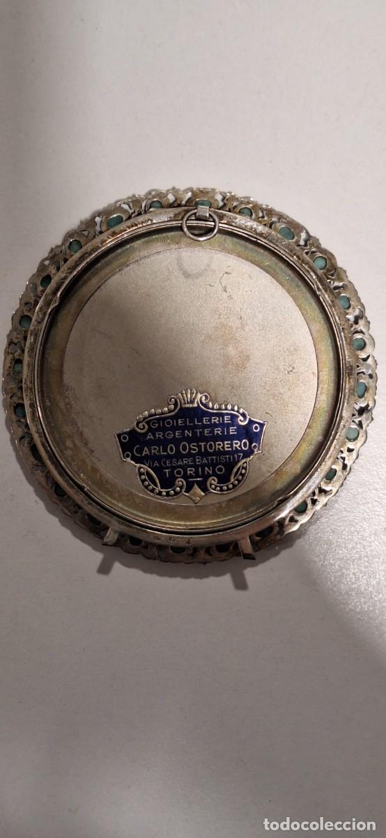 Joyeria: Medallon de plata y turquesas - Foto 4