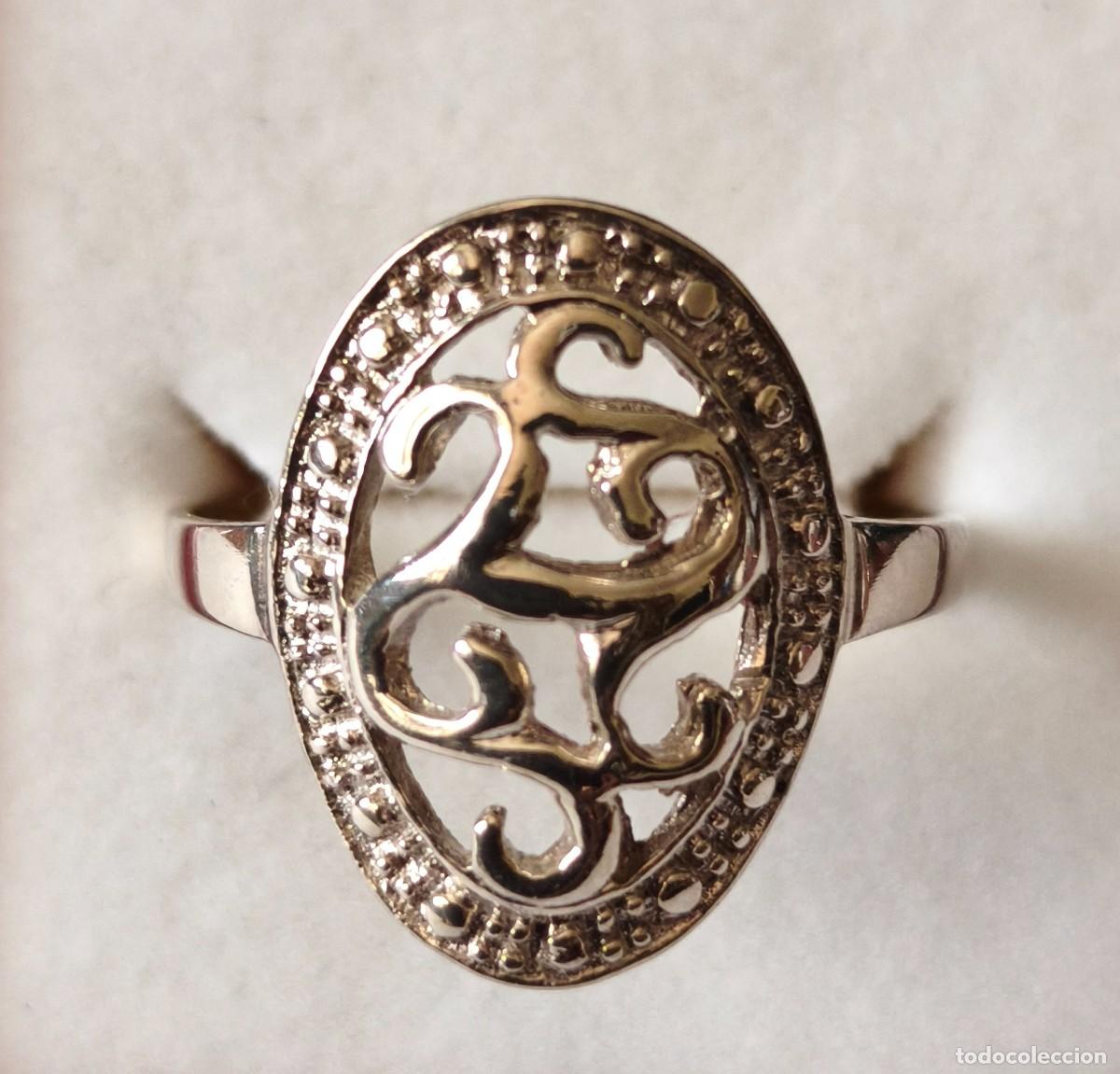 Joyeria: Anillo de plata de Ley 925 mm. (NUEVO)
