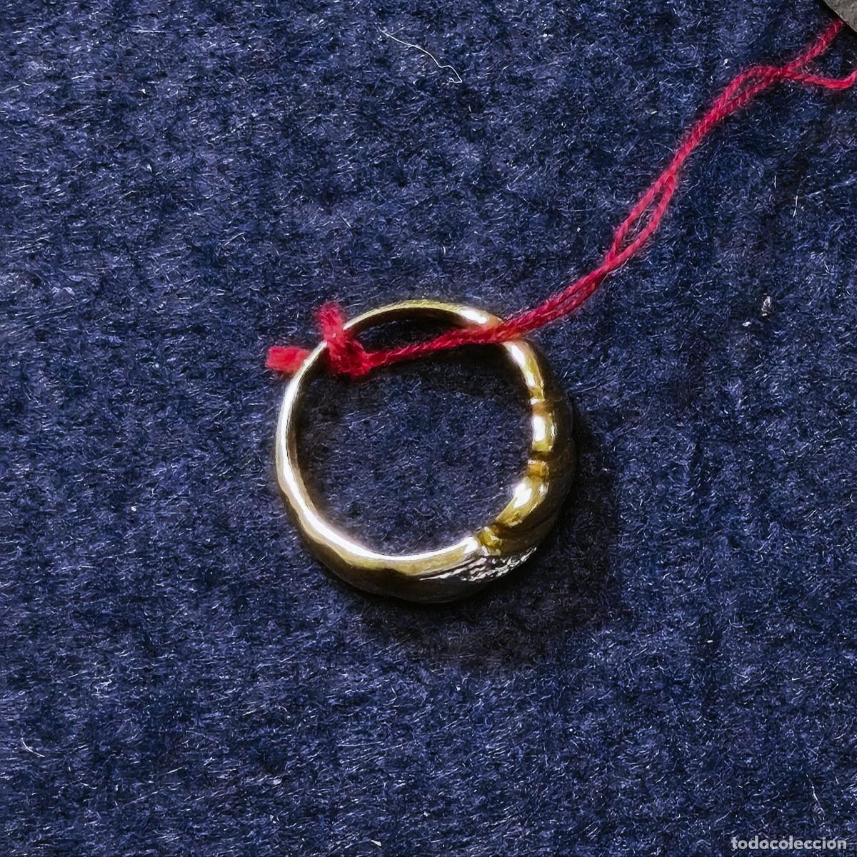 Joyeria: ANILLO DE PLATA CHAPADA EN ORO CON CIRCONITAS. PLATA DE LEY - Foto 3