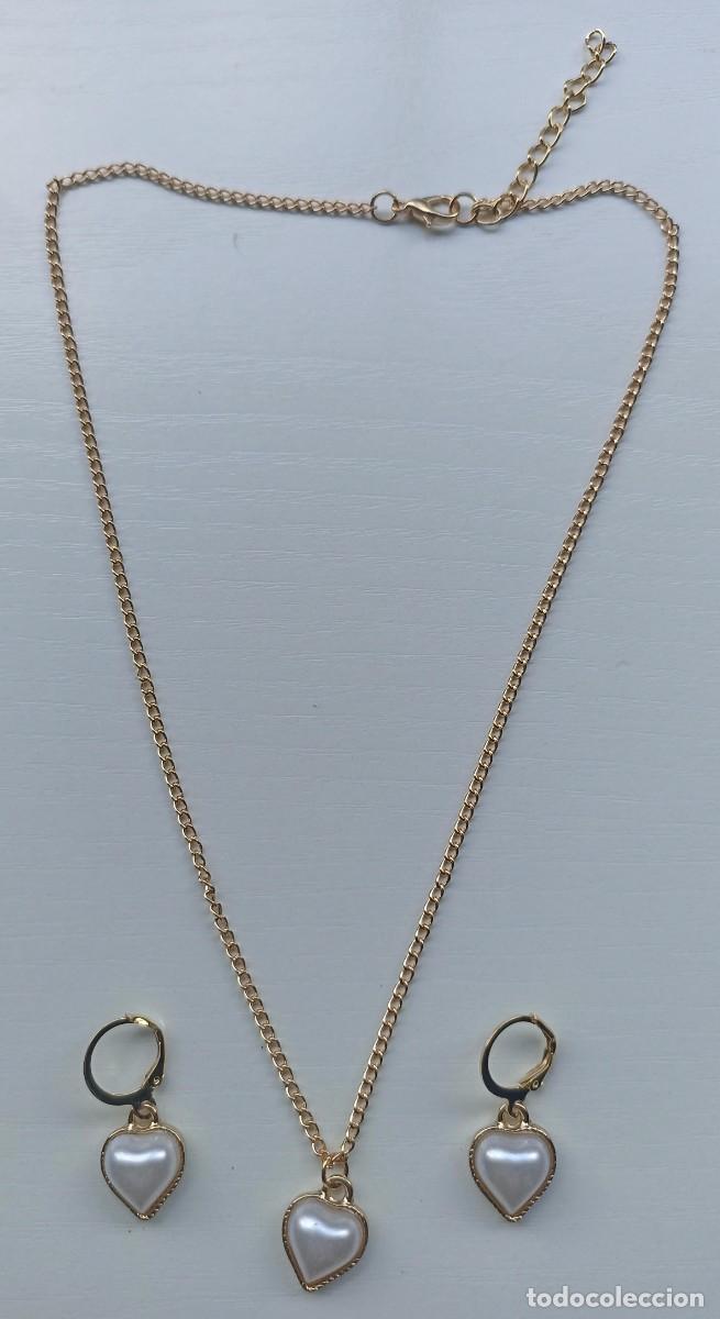 Joaillerie: Conjunto cadena, colgante y pendientes (joyer&iacute;a)