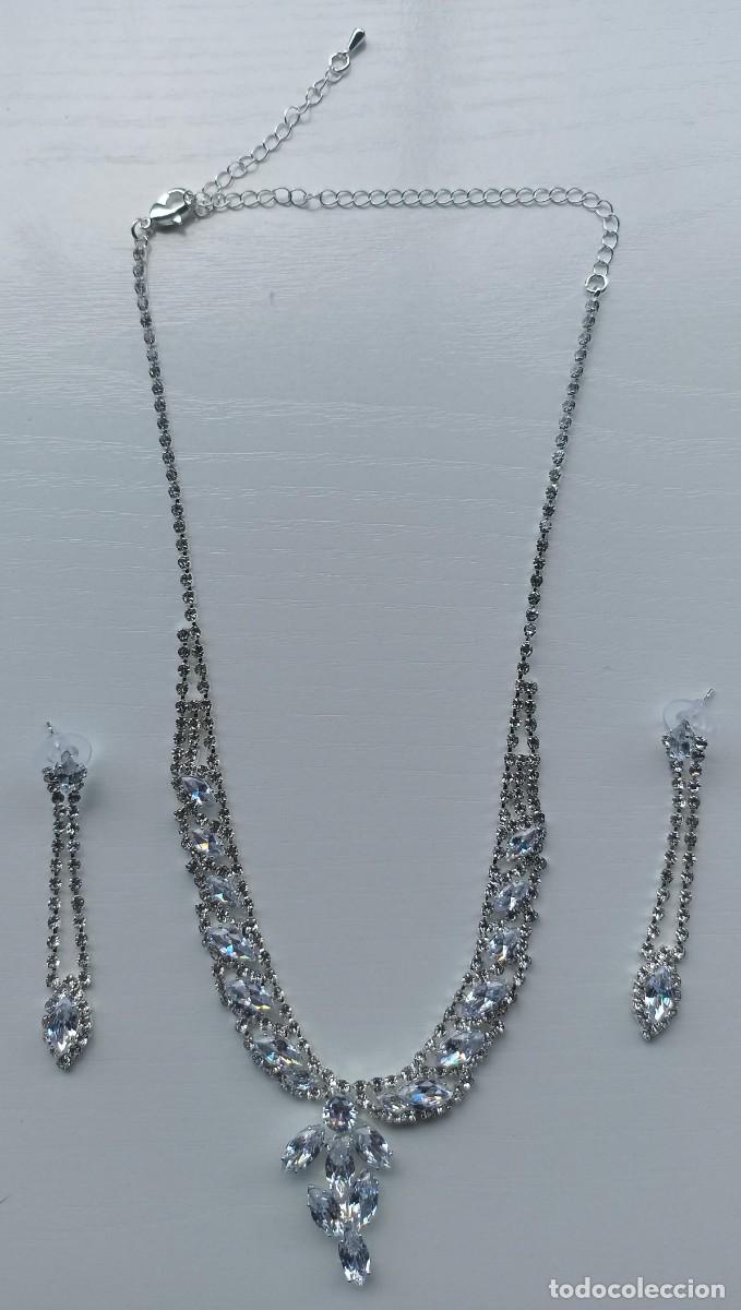 Joaillerie: Conjunto collar con pendientes (joyer&iacute;a)