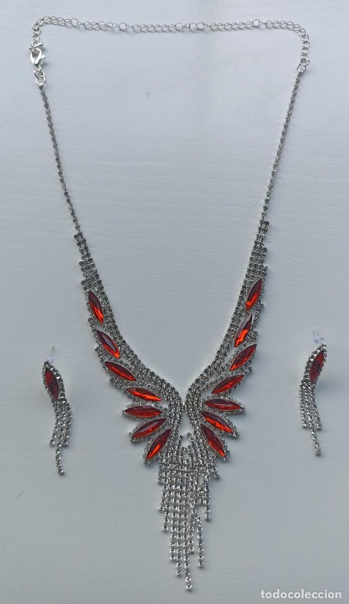 Joaillerie: Conjunto gargantilla y pendientes (joyer&iacute;a)