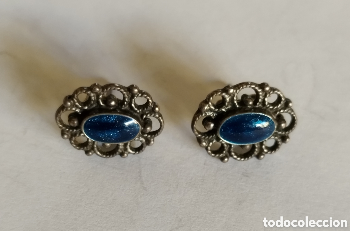 Joyeria: Pendientes Plata con Lapisl&aacute;zuli - Foto 1