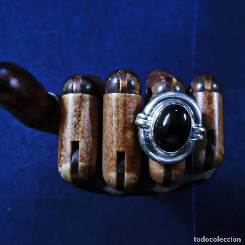 Jewelry: ANILLO DE PLATA CON GRAN CABUJON DE AMATISTA. PLATA DE LEY