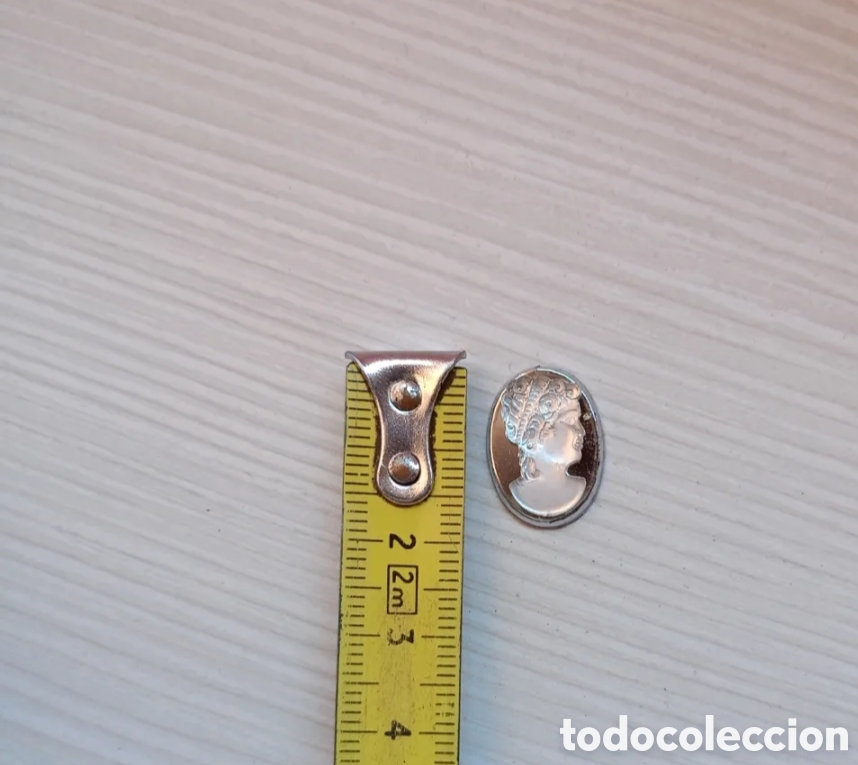 Joyeria: Lote de 12 camafeos peque&ntilde;os vintage - Foto 3