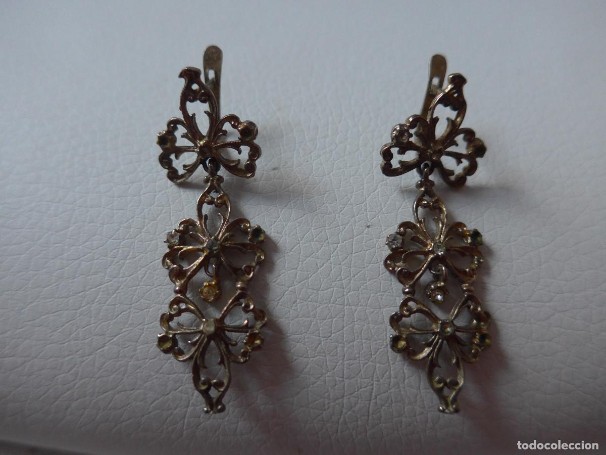 Joyeria: PAREJA DE ANTIGUOS PENDIENTES