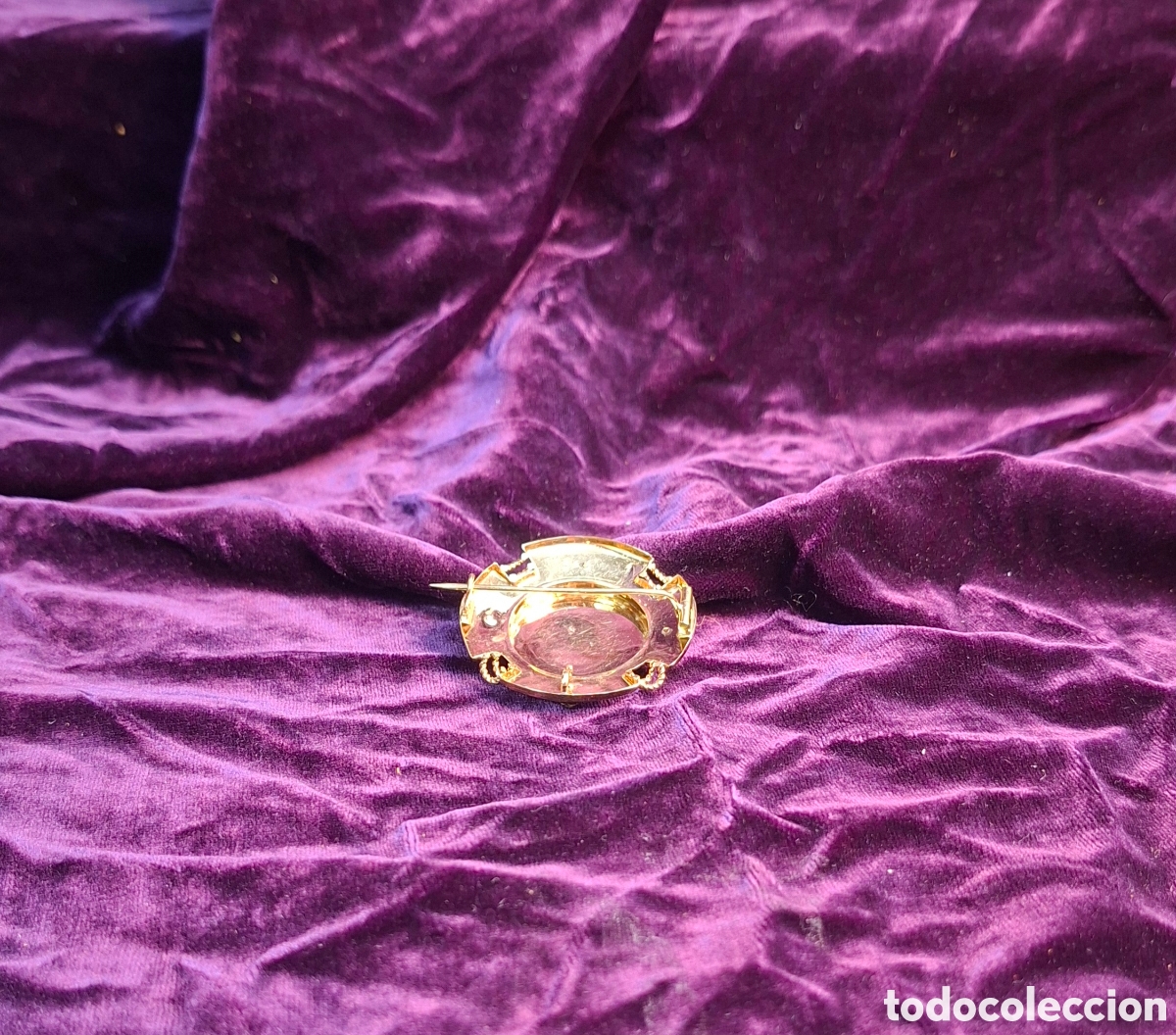 Joyeria: Broche de oro 18k siglo XIX - Foto 10