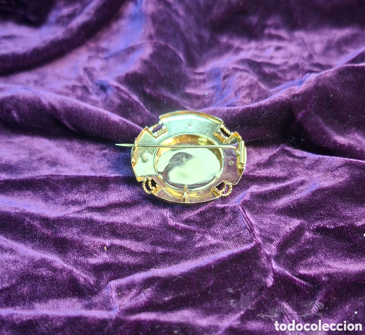 Joyeria: Broche de oro 18k siglo XIX - Foto 13