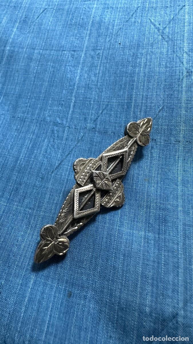 Joyeria: Antiguo broche de plata - Foto 3