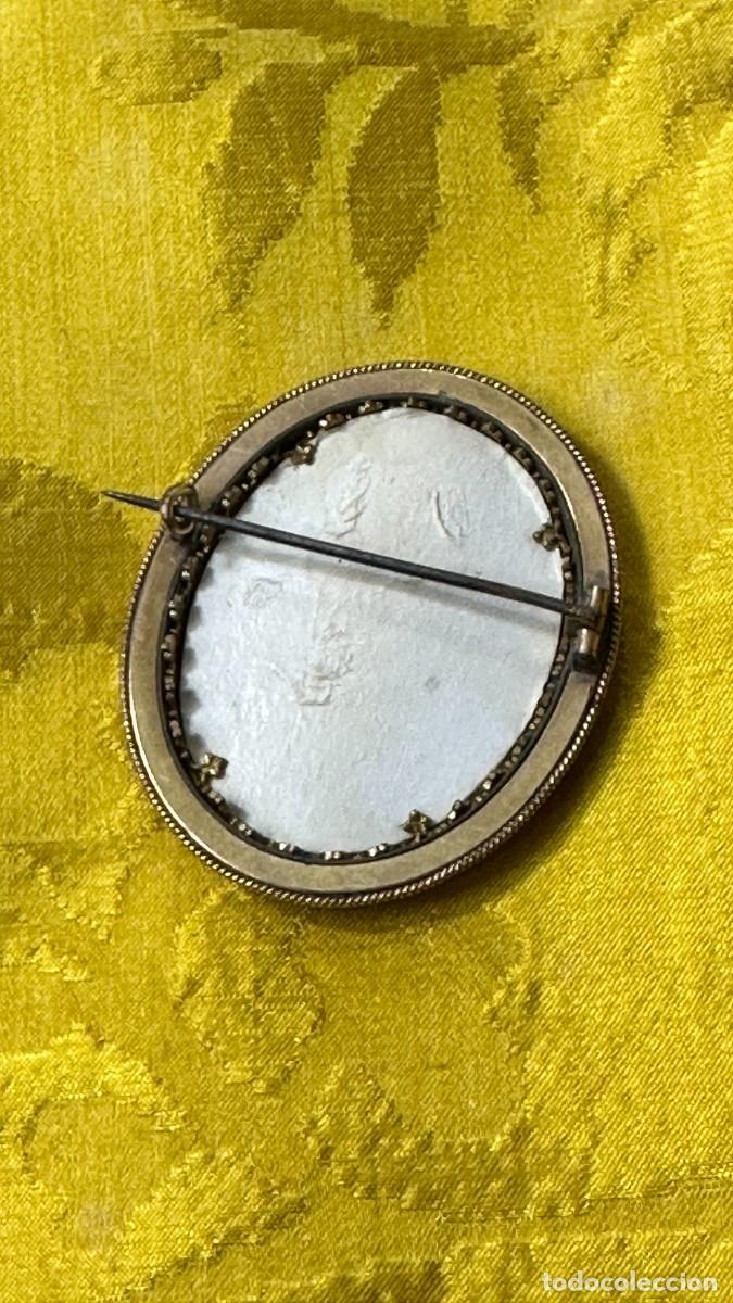 Joyeria: Antiguo broche con flores - Foto 5