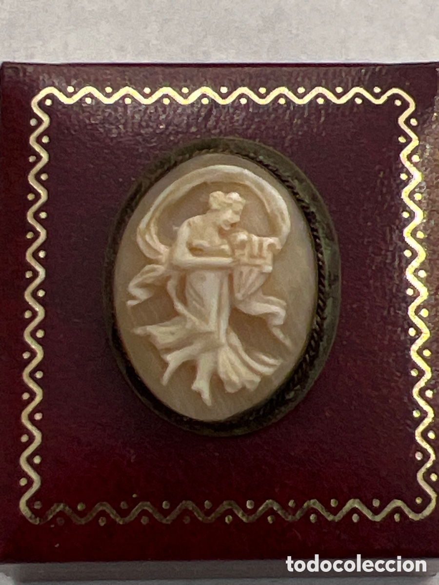 Joyeria: ANTIGUO BROCHE COLGANTE CAMAFEO - Foto 2
