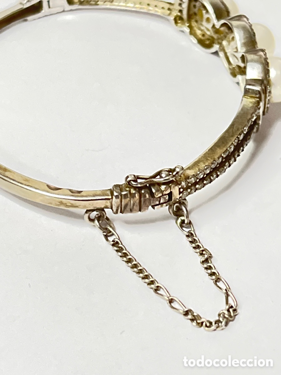 Joyeria: Pulsera de plata y perlas pul406 - Foto 2