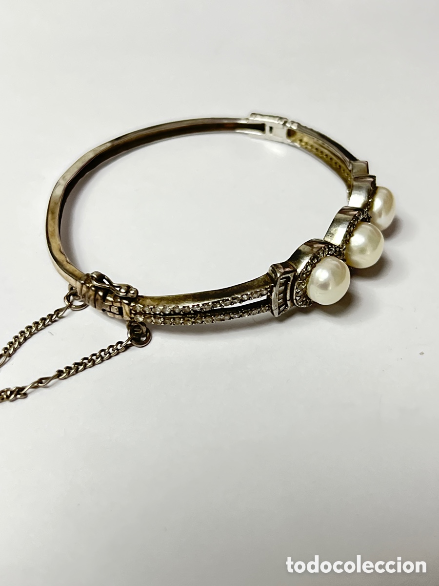 Joyeria: Pulsera de plata y perlas pul406 - Foto 3