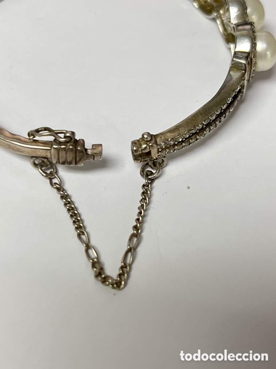 Joyeria: Pulsera de plata y perlas pul406 - Foto 6