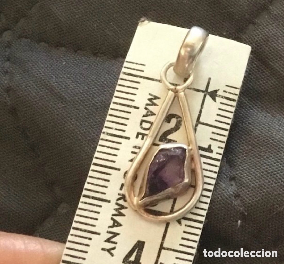 Joyeria: Colgante plata y amatista - Foto 2