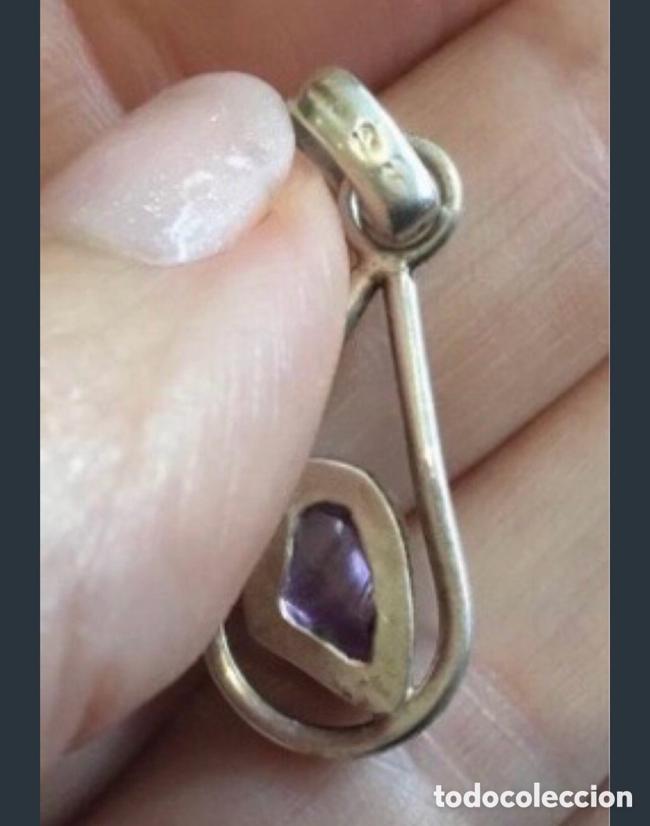 Joyeria: Colgante plata y amatista - Foto 3