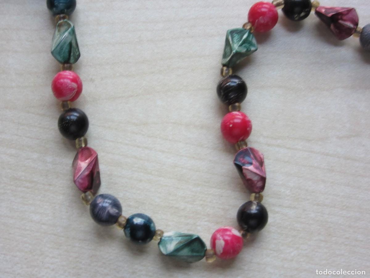 Joyeria: Collar probablemente a&ntilde;os 80-90 Longitud 120cm - Foto 2