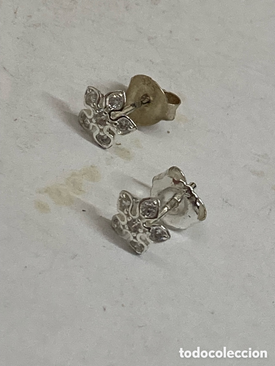 Joyeria: Pendientes de plata P525