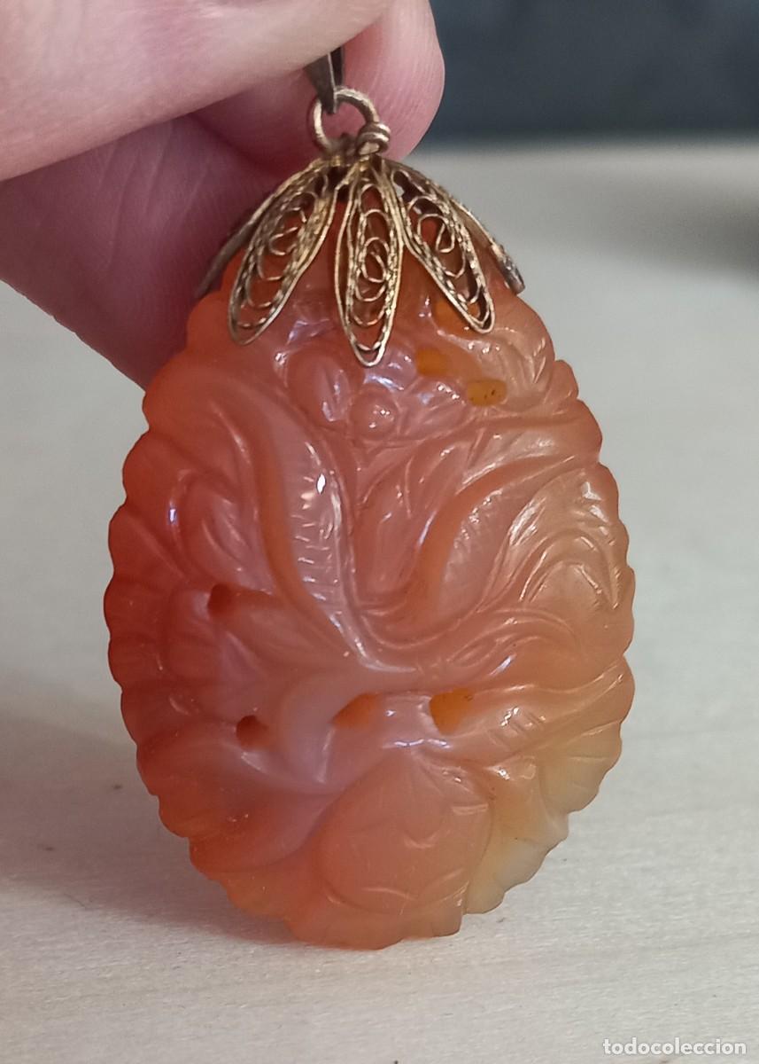 Joyeria: PRECIOSO COLGANTE CORNALINA - Foto 4