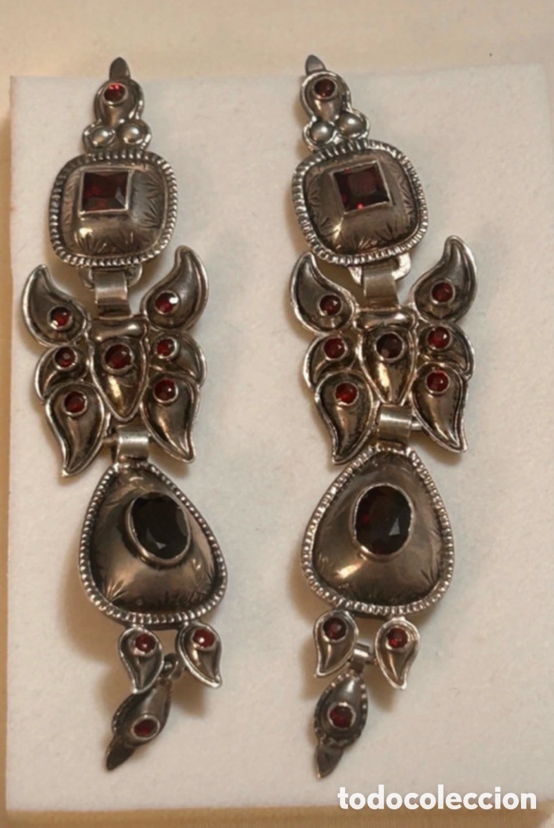 Joyeria: Pendientes plata indumentaria