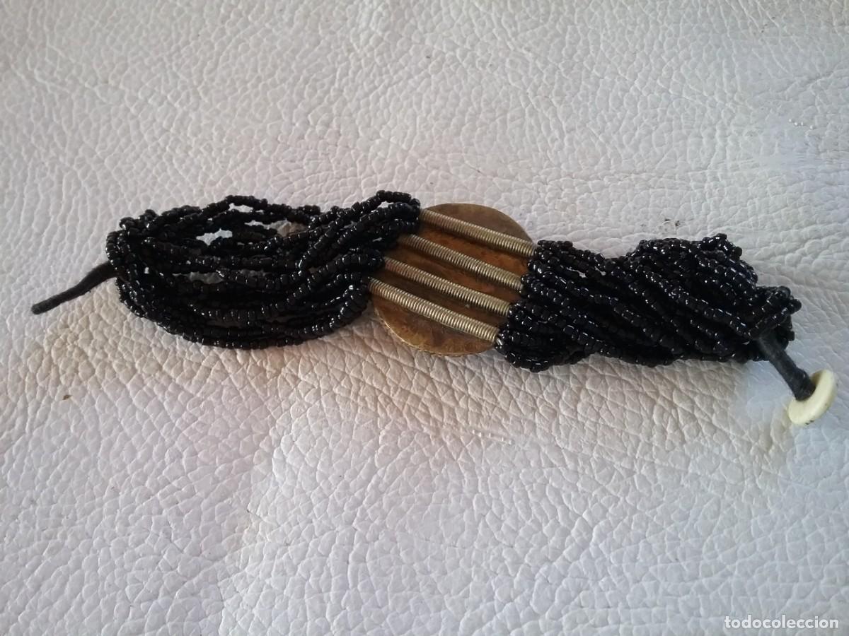 Joyeria: PRECIOSA PULSERA CON INCRUSTACIONES, ABALORIOS Y LATON - Foto 3