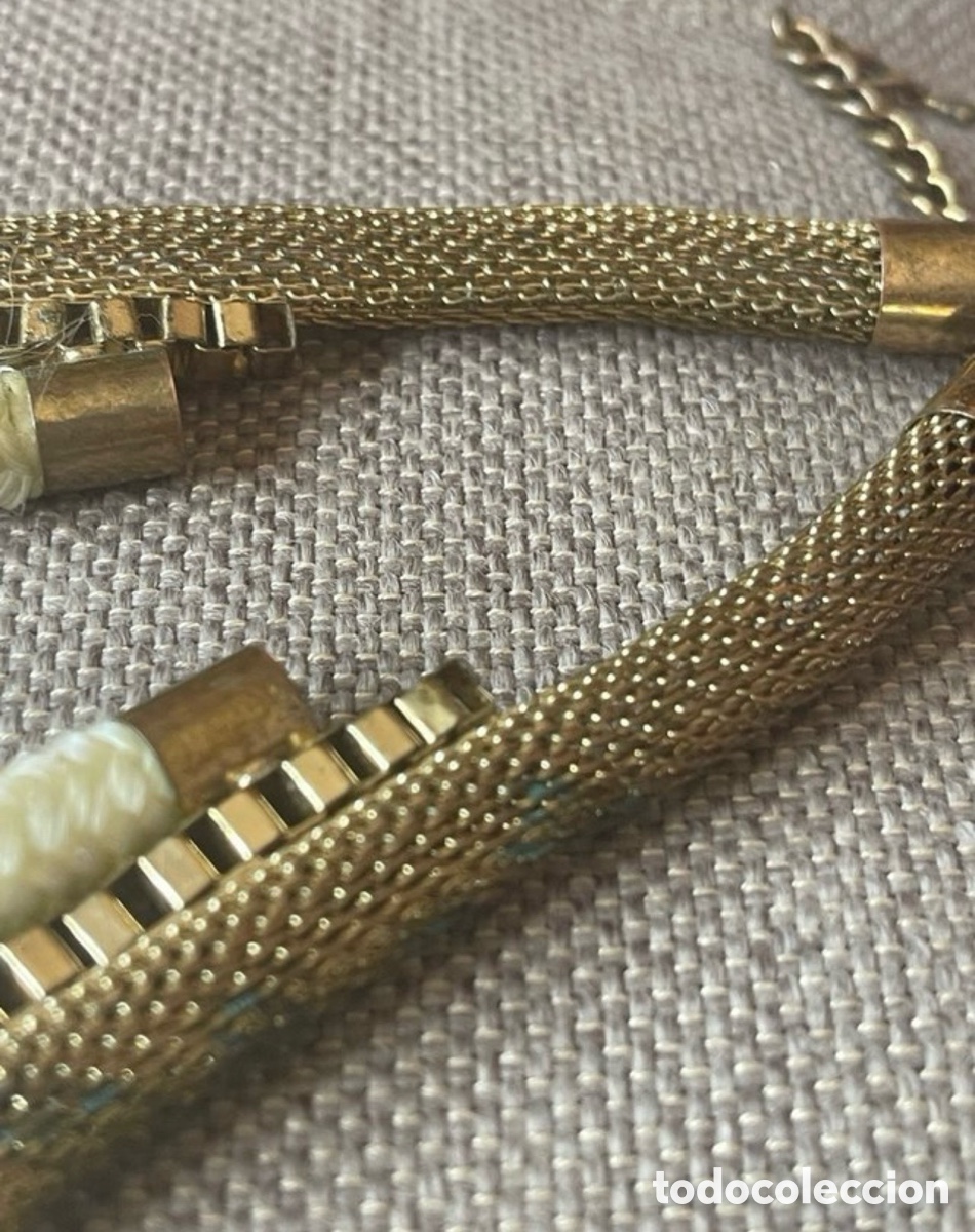 Joyeria: Collar statement multicadena dorado con cuerda - Foto 7