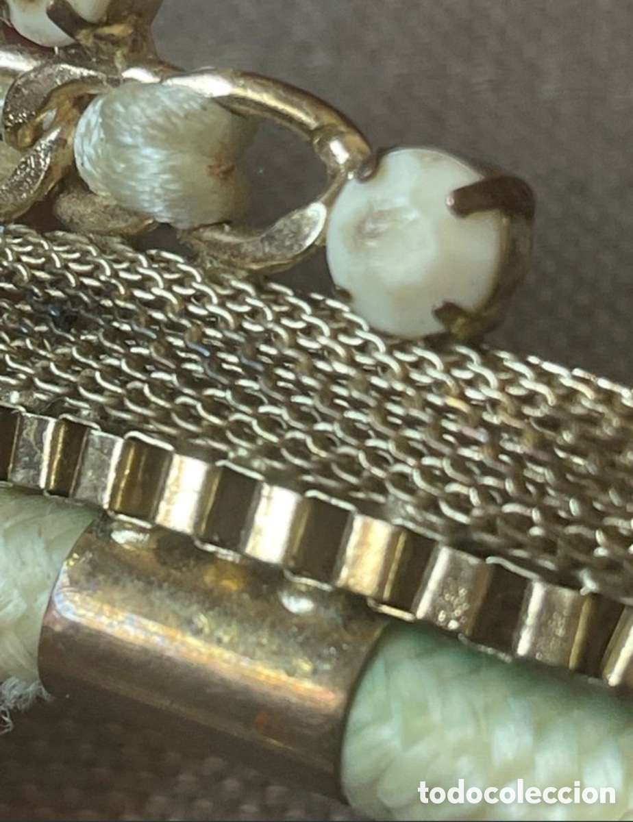 Joyeria: Collar statement multicadena dorado con cuerda - Foto 11