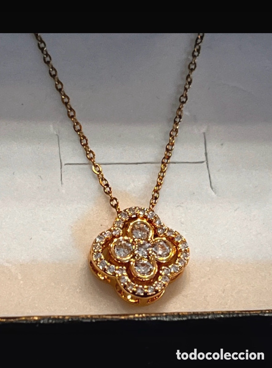 Joyeria: Conjunto Tr&eacute;boles &ldquo;Colgante y pendientes&rdquo;