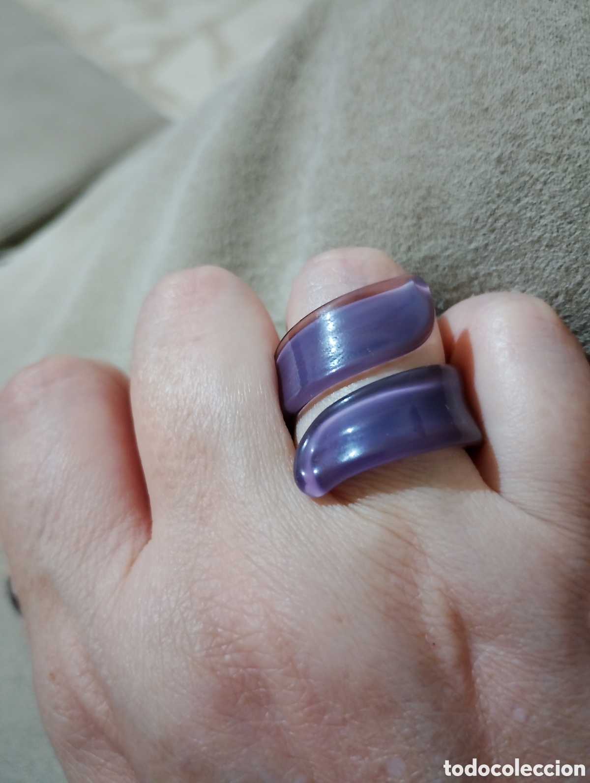 Joyeria: Anillo cristal Murano