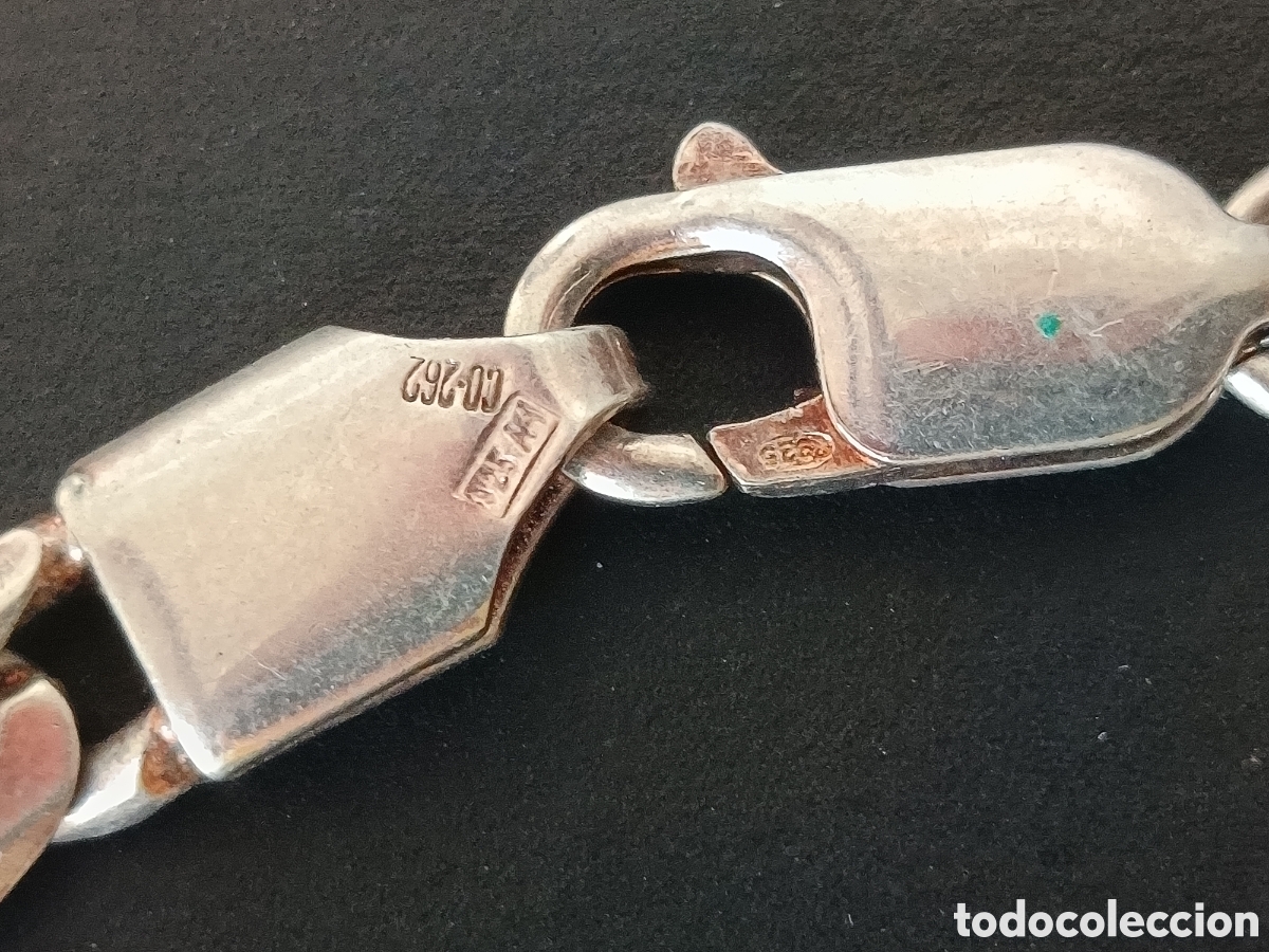 Joyeria: Esclava de plata de mujer grabada - Foto 4