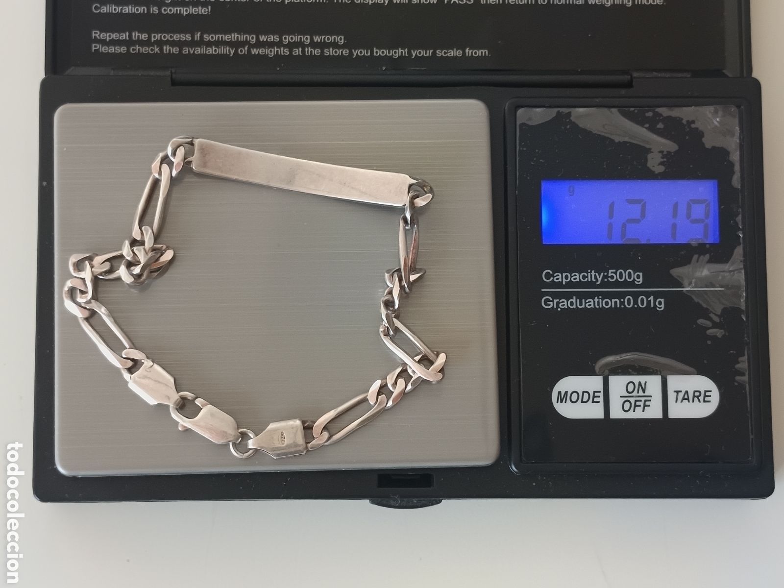 Joyeria: Esclava de plata de mujer grabada