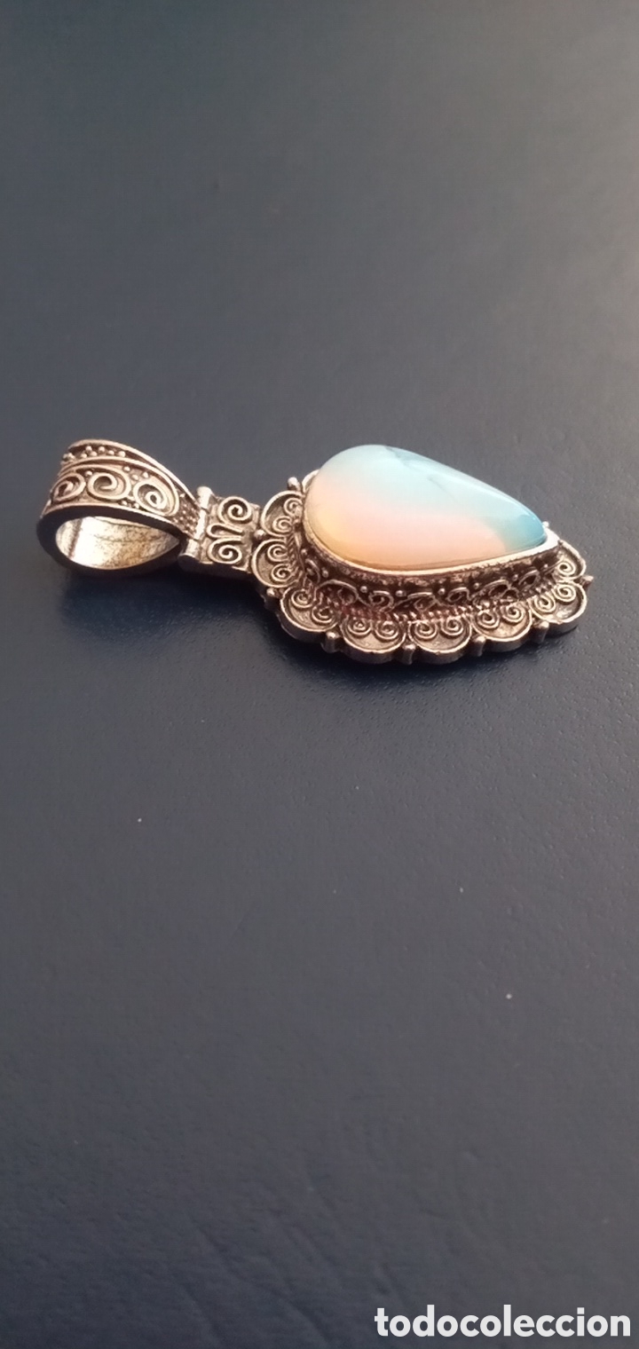 Joyeria: PRECIOSO COLGANTE BOHEMIA CON &Oacute;PALO DE FUEGO