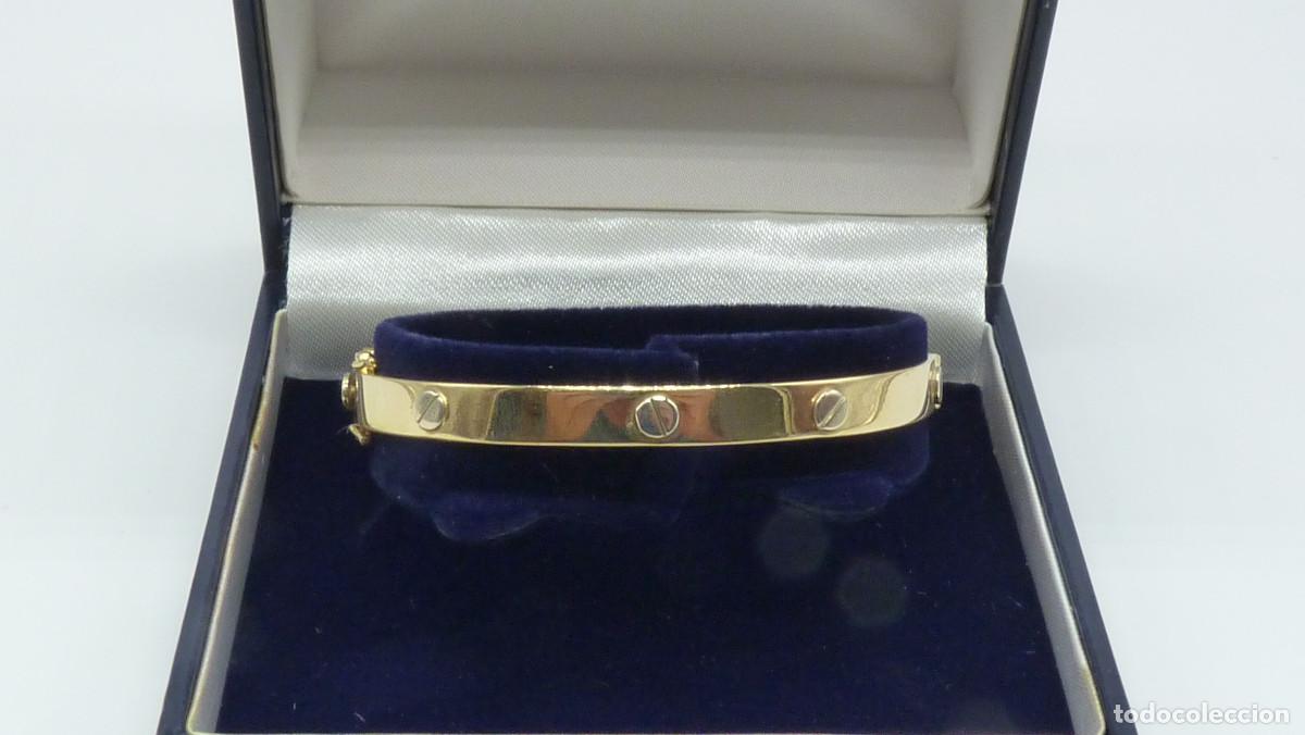 Gioielleria: ARO TORNILLOS EN ORO AMARILLO Y TORNILLOS ORO BLANCO DE 750mm