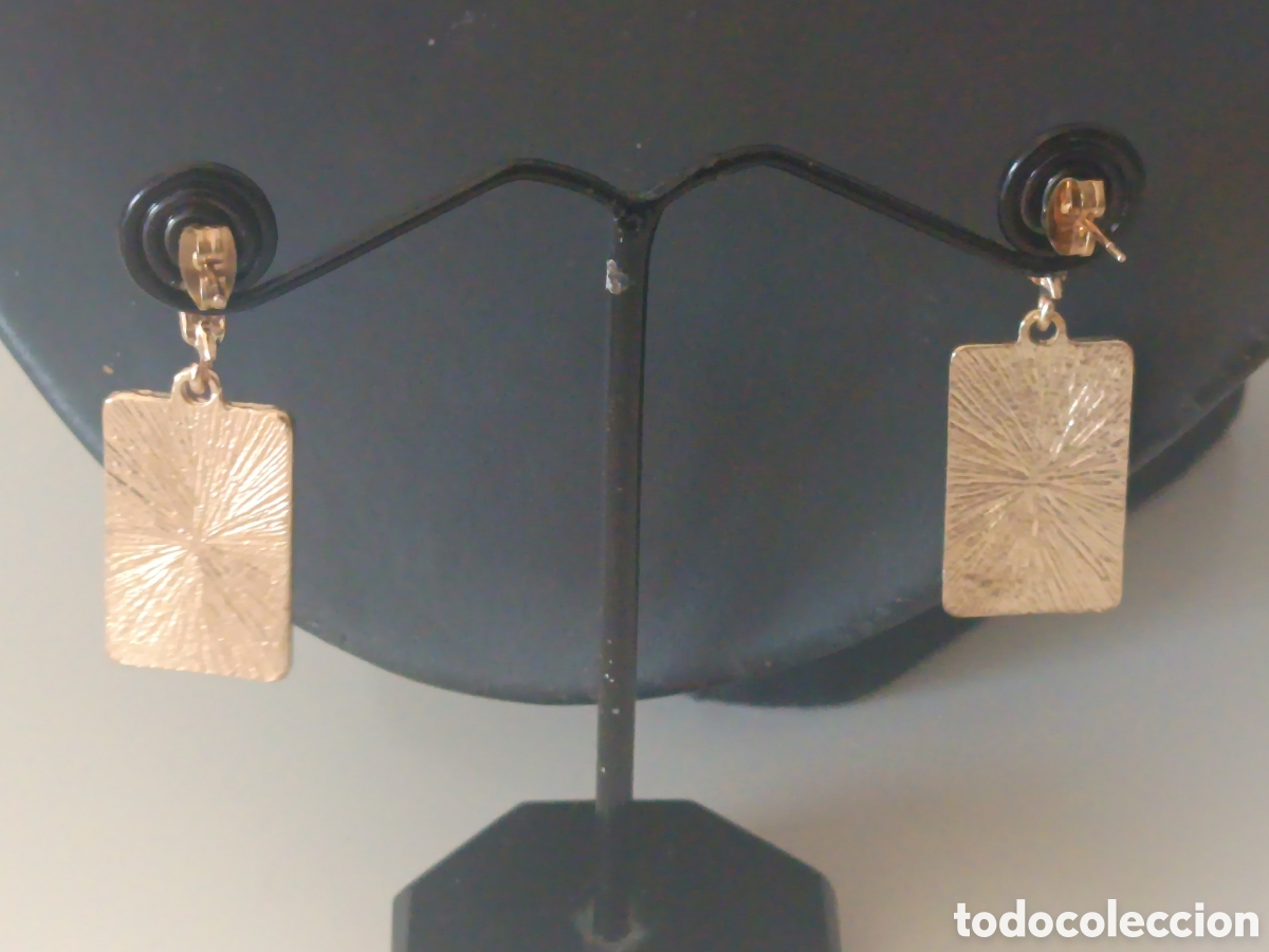 Joyeria: Pendientes esmaltados rosas - Foto 4