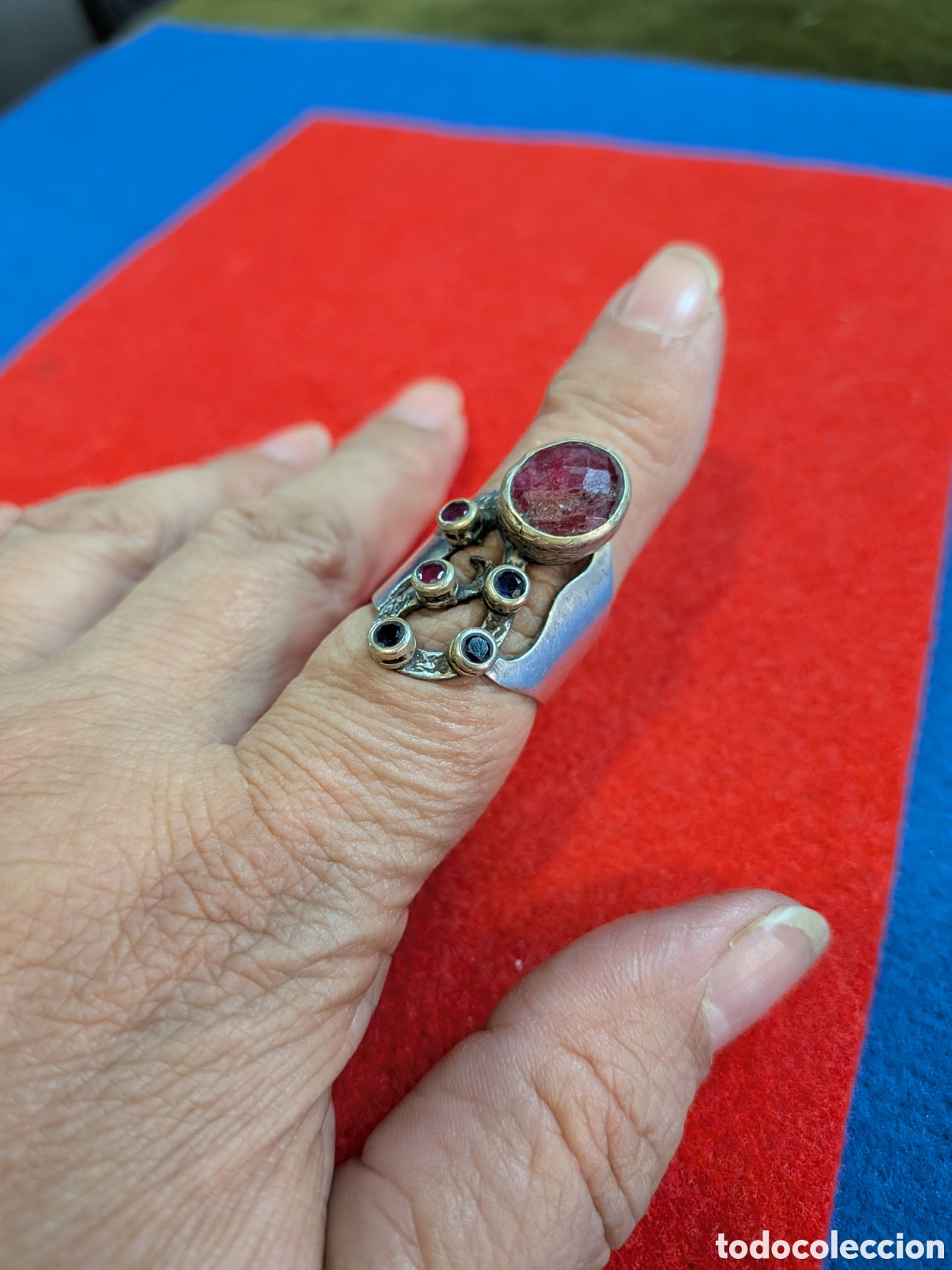 Joyeria: Anillo antiguo en plata 925.RFE-9743.ca4