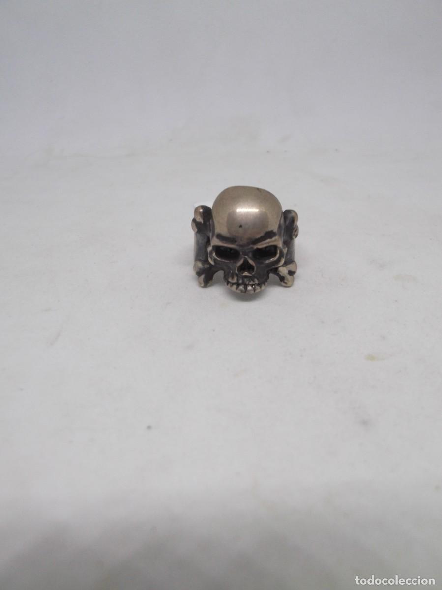 Gioielleria: Anillo con Calavera de plata.Con etiqueta.
