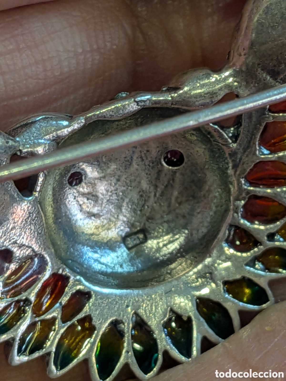 Joyeria: Bonito broche de buho en plata 925. REF-3445.ca4 - Foto 4