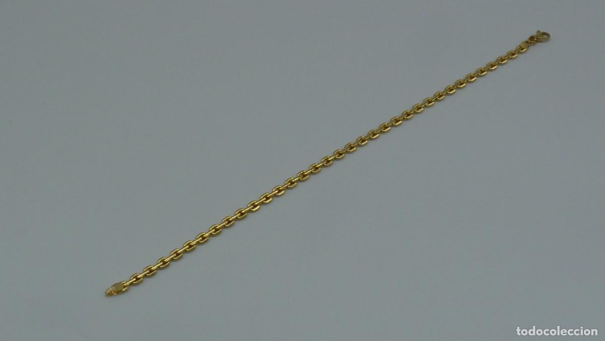 Jewelry: PULSERA FANTASIA EN ORO DE 18 KLTS.(750MM)