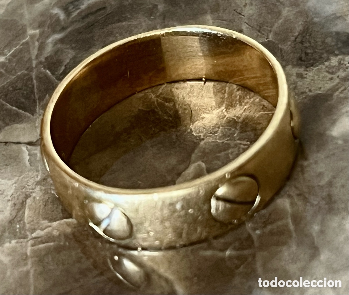 Joyeria: ANILLO DE ORO DE 18 KILATES, TIPO CARTIER - Foto 4