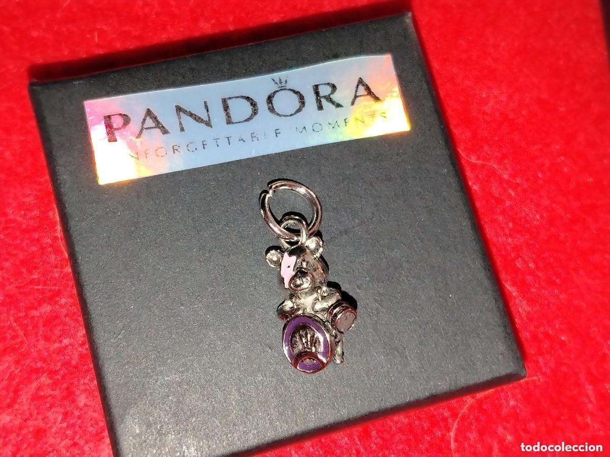 Jewelry: 1 CHARM DE PANDORA CHAPADO EN PLATA (OSITO BABY) (VINTAGE)