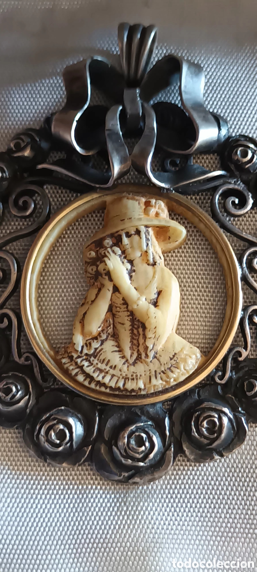 Joyeria: Antigua medalla modernista - Foto 7