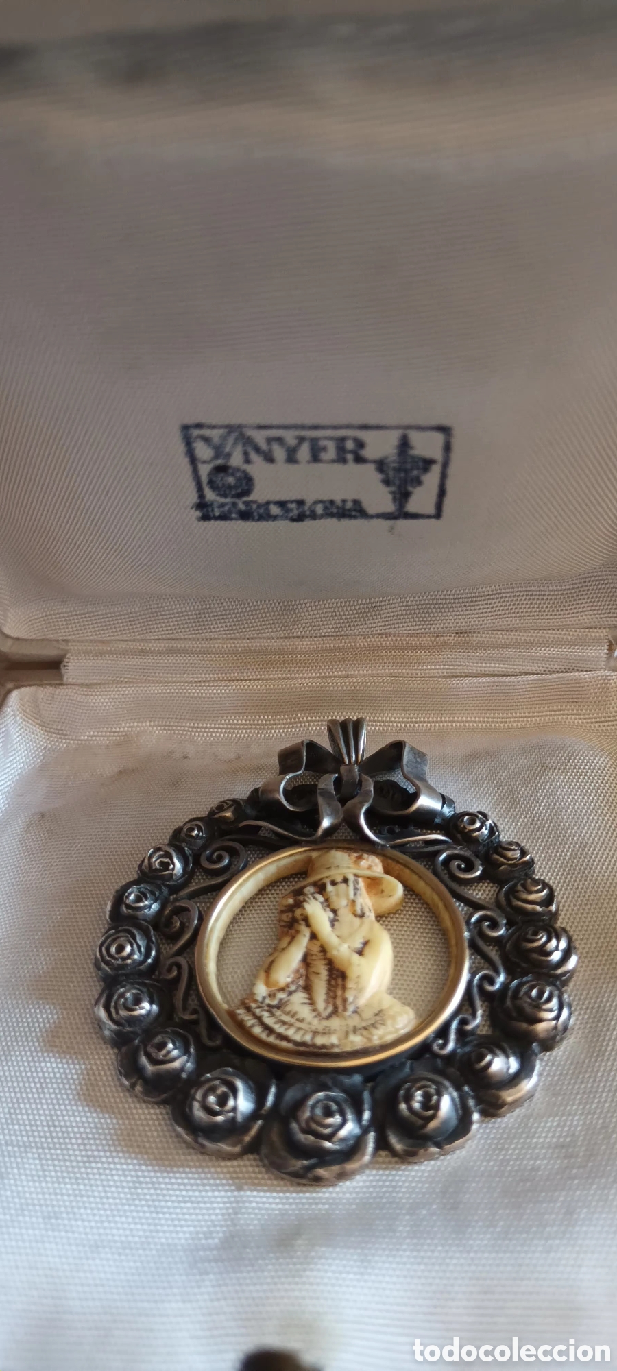 Joyeria: Antigua medalla modernista - Foto 9