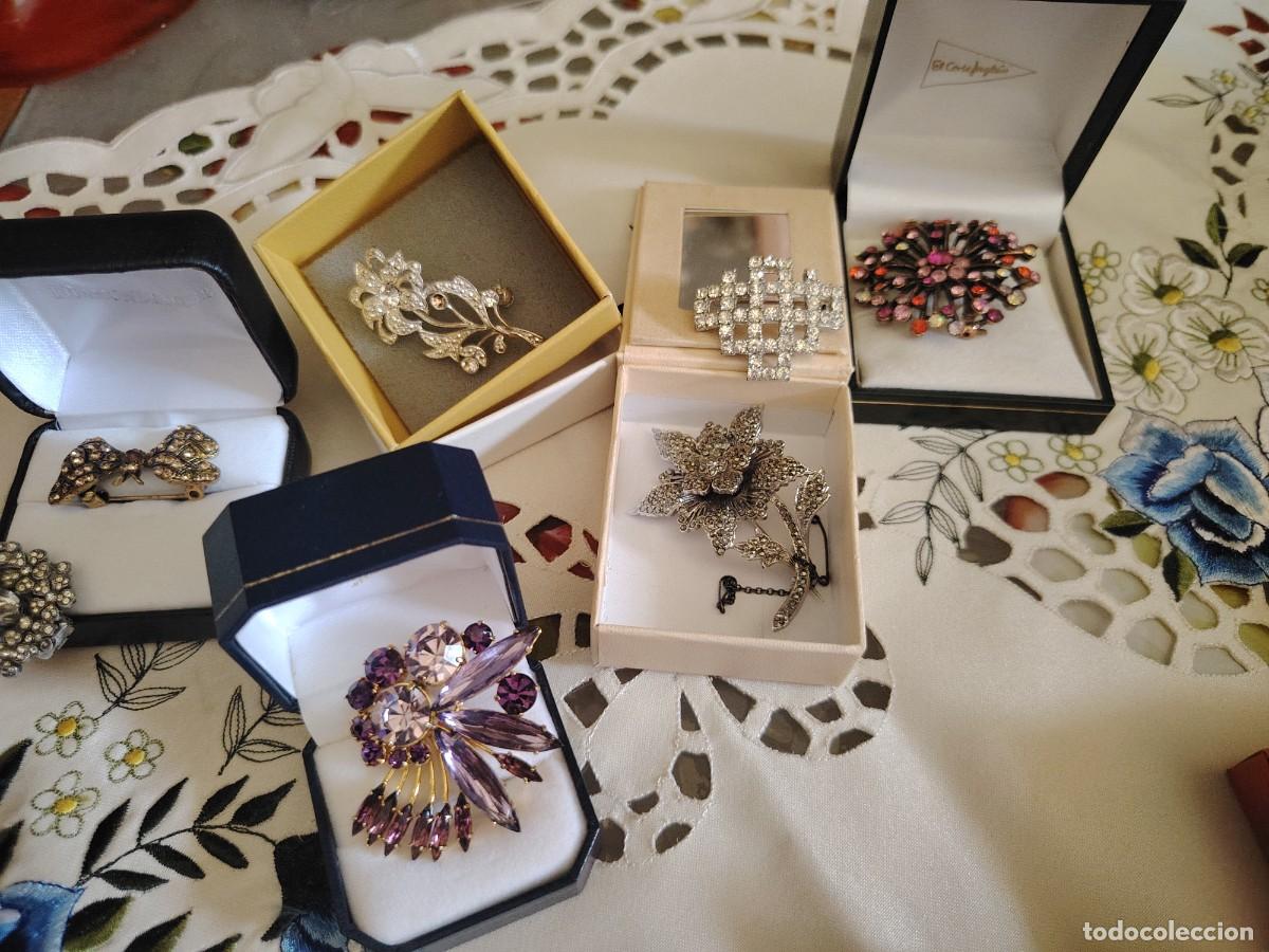 Joyeria: LOTE DE BROCHES ANTIGUOS Y VINTAGE RAROS Y ORIGINALES LOTE 1