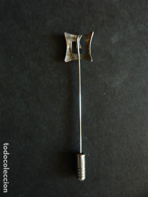 Joyeria: ALFILER EN PLATA CON LETRA HEBREA 6 CM - Foto 2