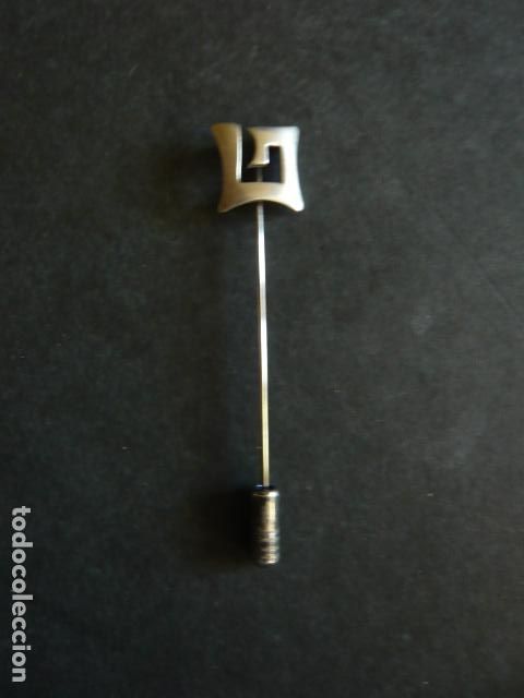 Schmuck: ALFILER EN PLATA CON LETRA HEBREA 6 CM