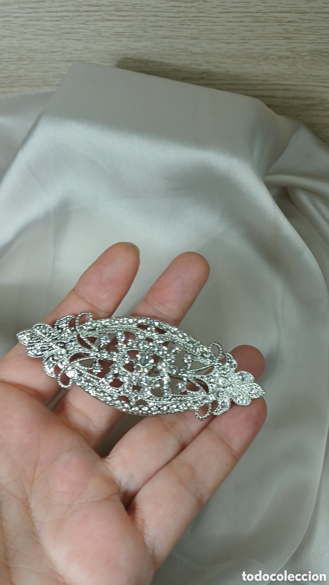 Joyeria: BROCHE VINTAGE ISABEL CIRCONITAS - Foto 4