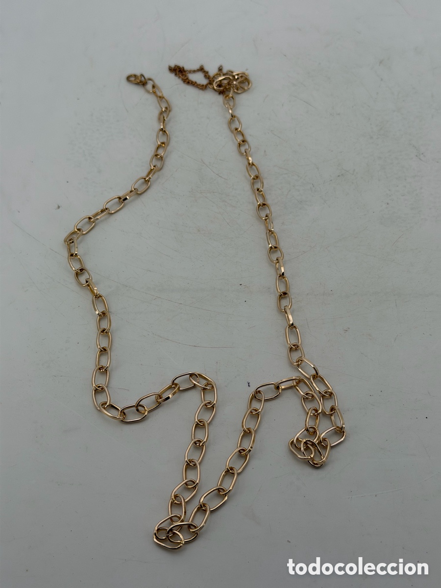 Joyeria: Cadena dorada de eslabones - Foto 3